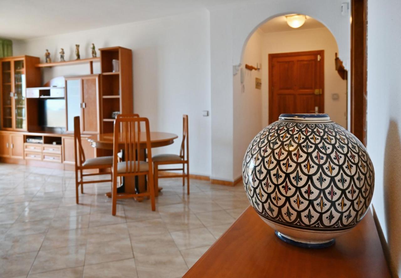 1St Line Sea View - Plaza Apartment Puerto de Santiago  Bagian luar foto