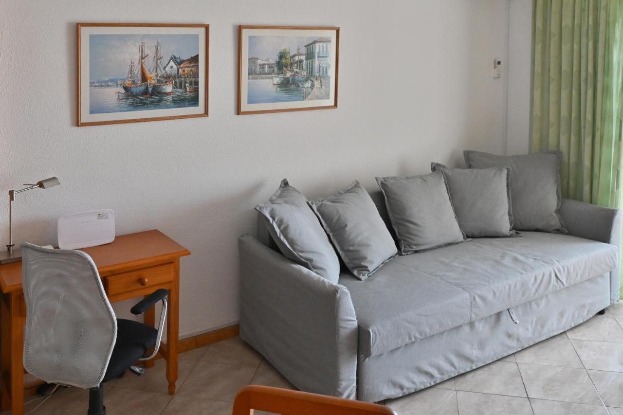 1St Line Sea View - Plaza Apartment Puerto de Santiago  Bagian luar foto