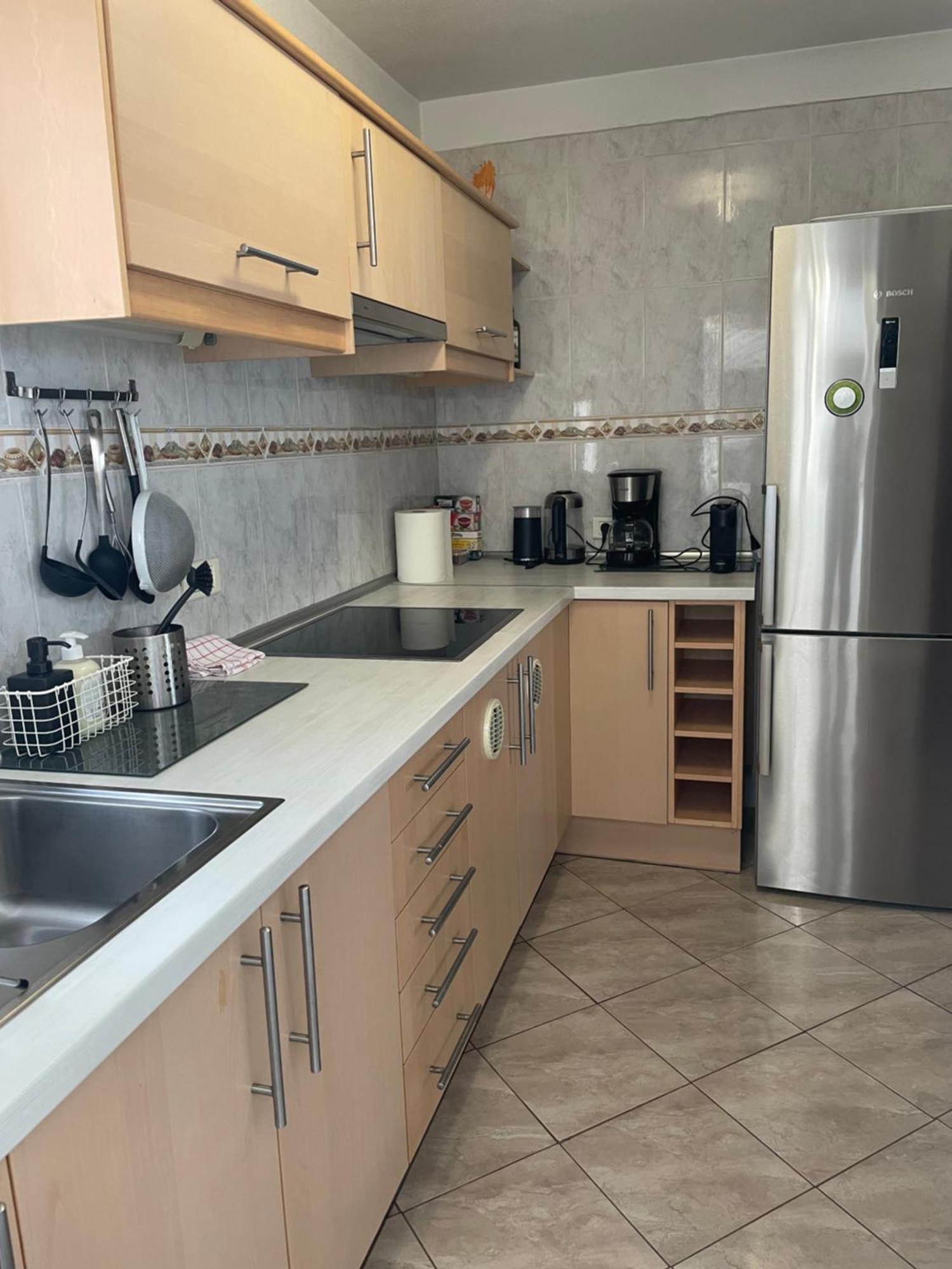 1St Line Sea View - Plaza Apartment Puerto de Santiago  Bagian luar foto