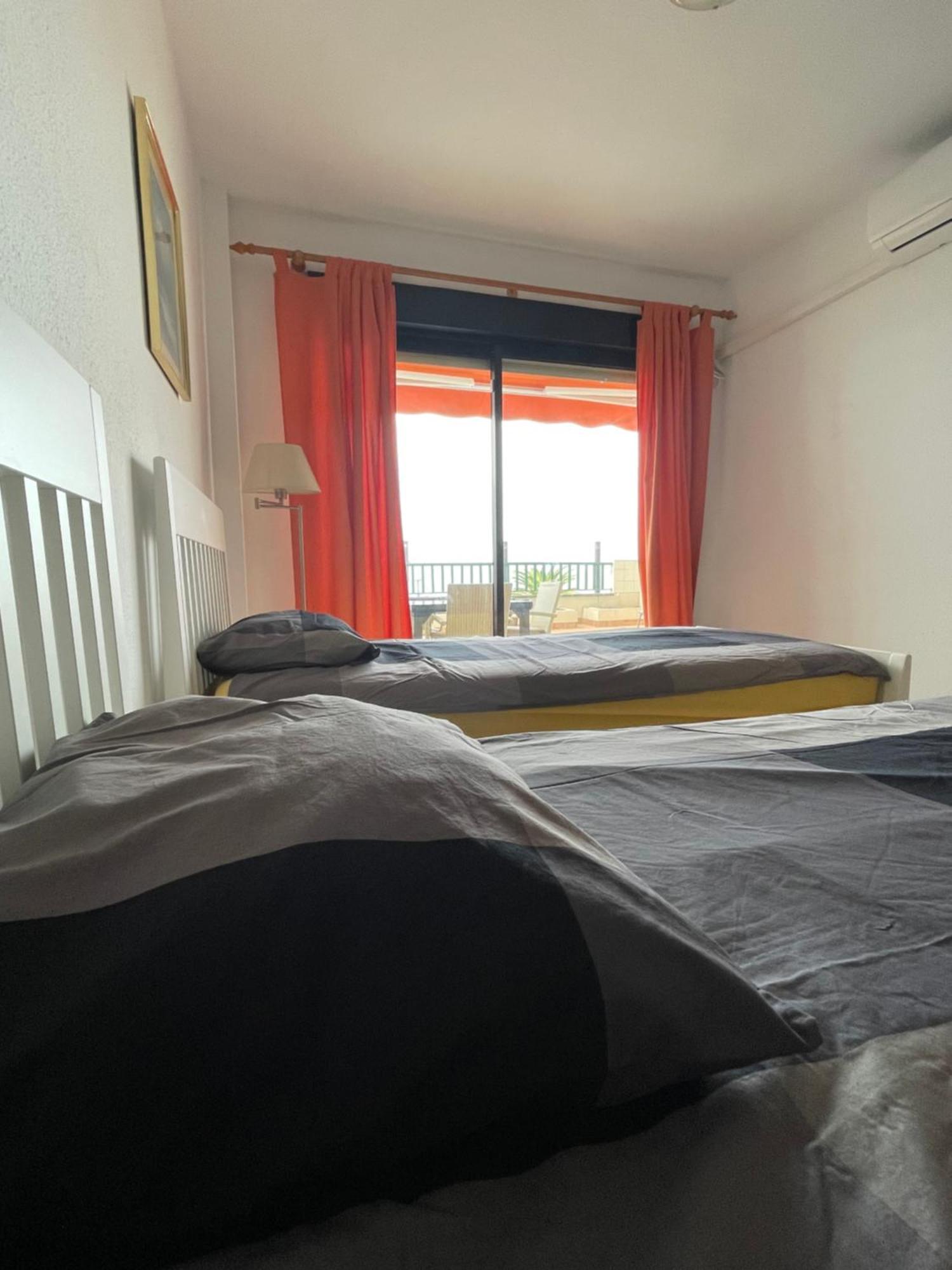 1St Line Sea View - Plaza Apartment Puerto de Santiago  Bagian luar foto