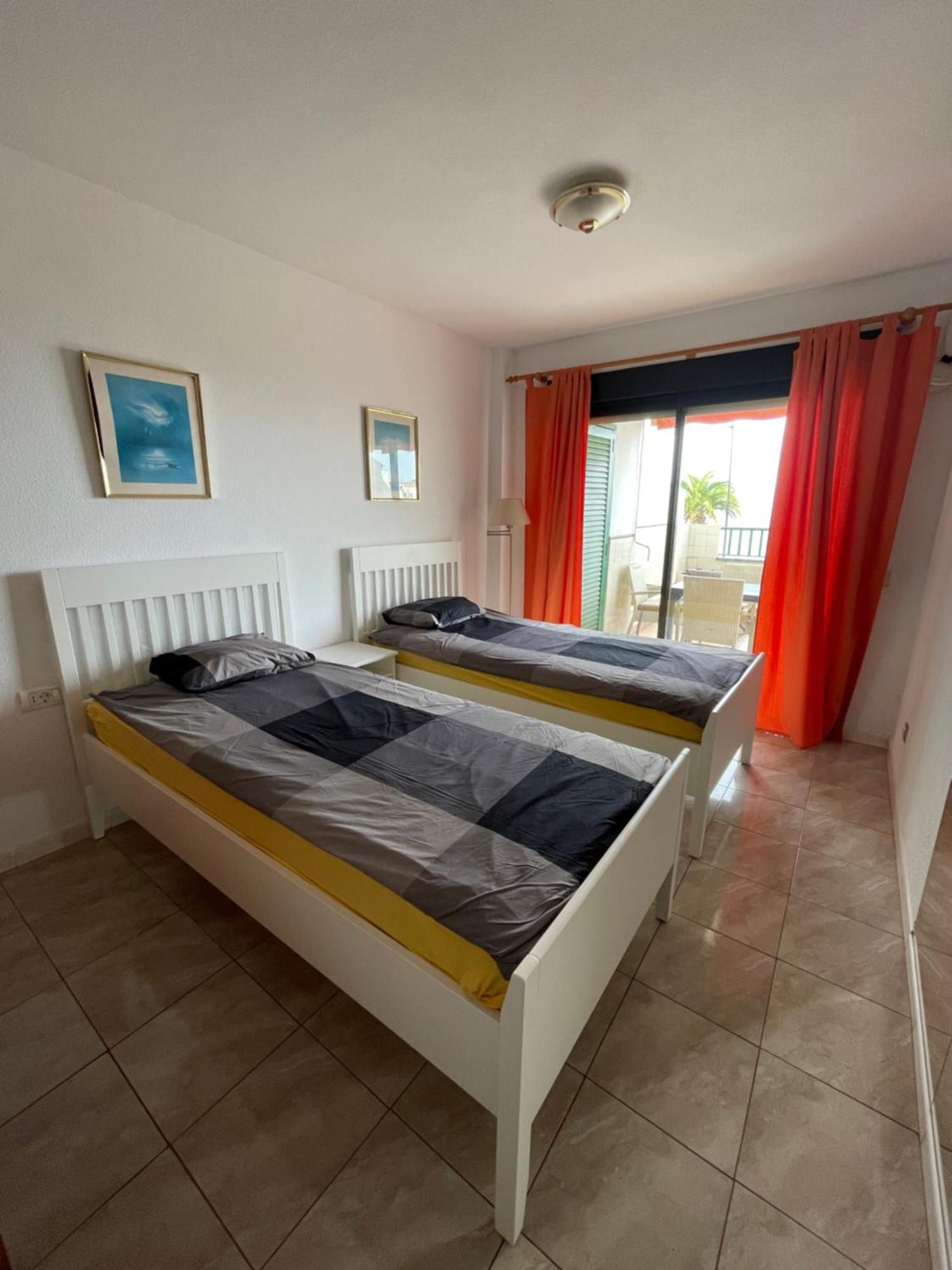 1St Line Sea View - Plaza Apartment Puerto de Santiago  Bagian luar foto